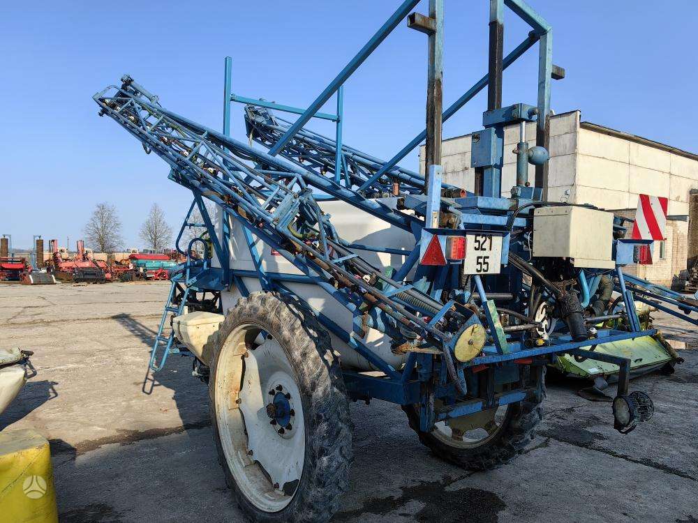 Evrard TA 2500, разбрызгиватели