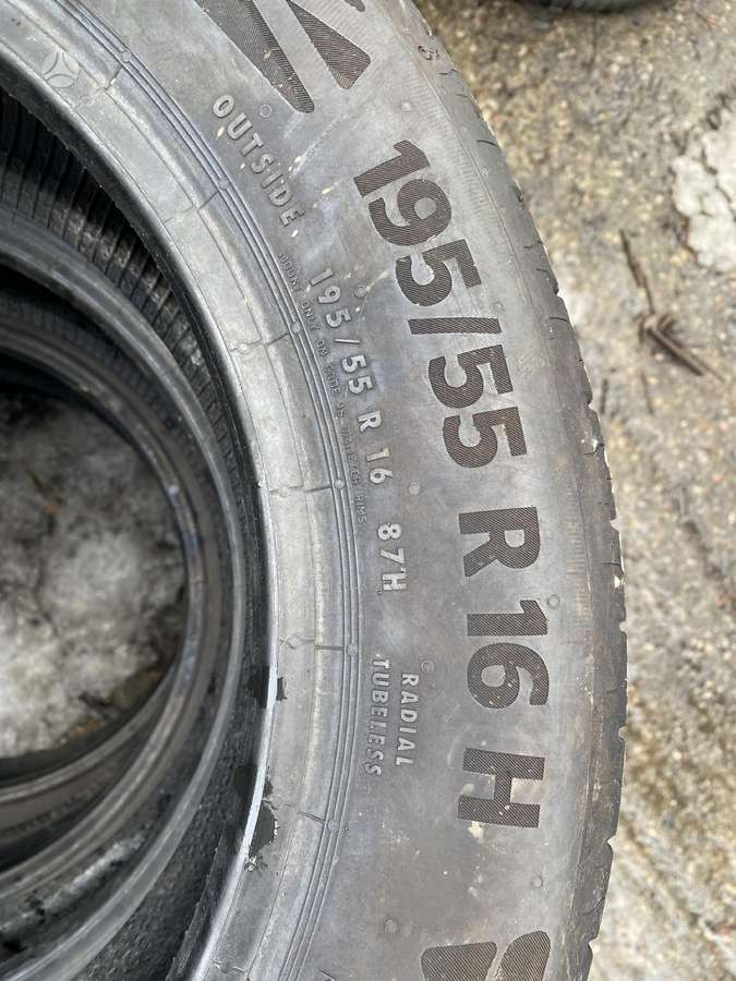 Continental EcoContact 6, летние 195/55 R16