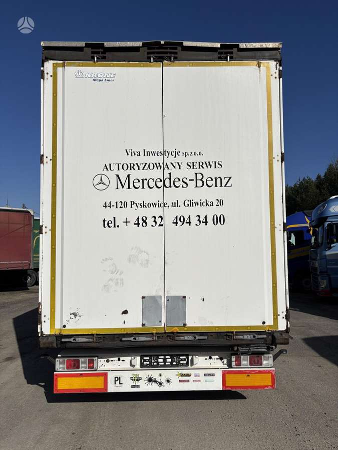 Krone MEGA, užuolaidinės / tentinės