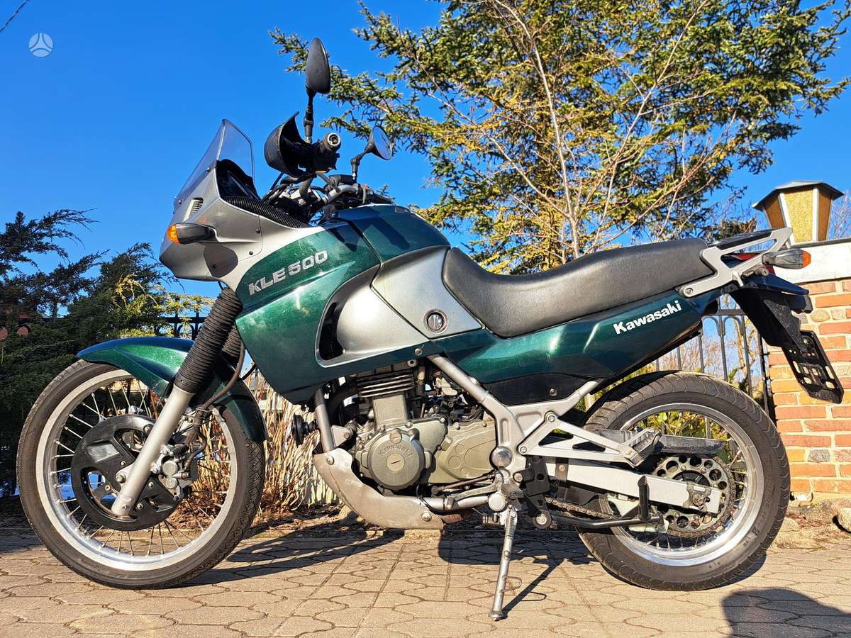 Kawasaki KLE 500cc, эндуро / adventure