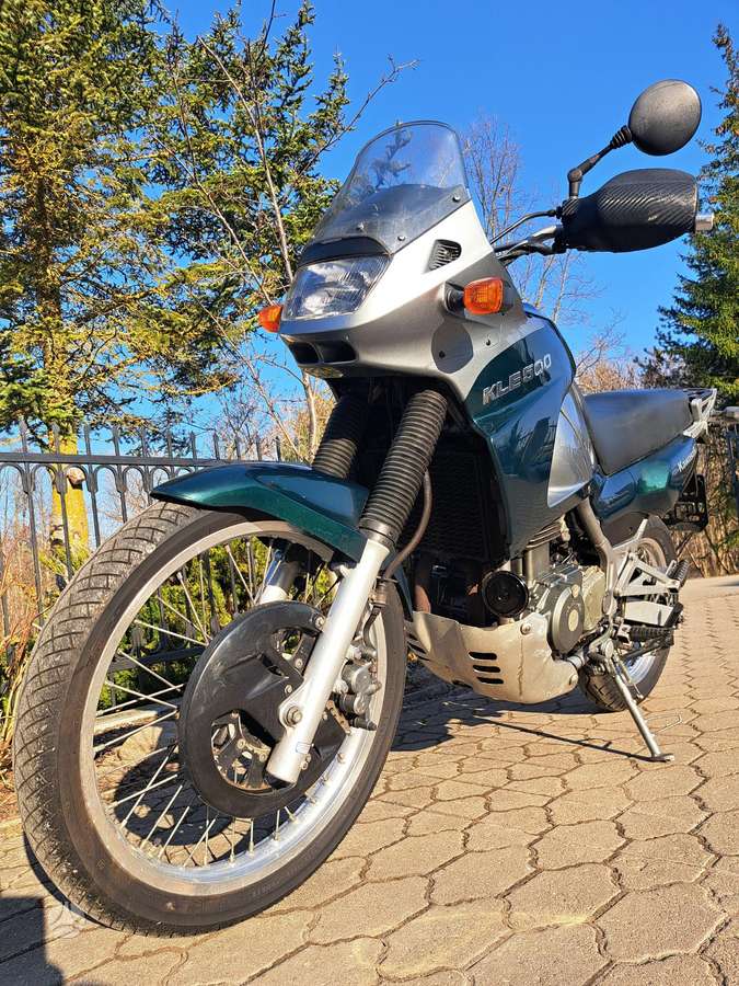 Kawasaki KLE 500cc, эндуро / adventure