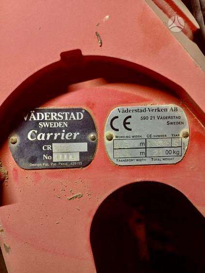 Vaderstad Carrier 350, žemės dirbimo / ruošimo technika