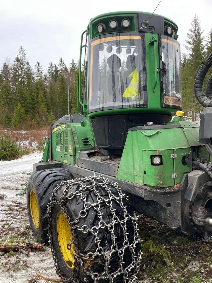 John Deere 1210 E (F578), forwarders