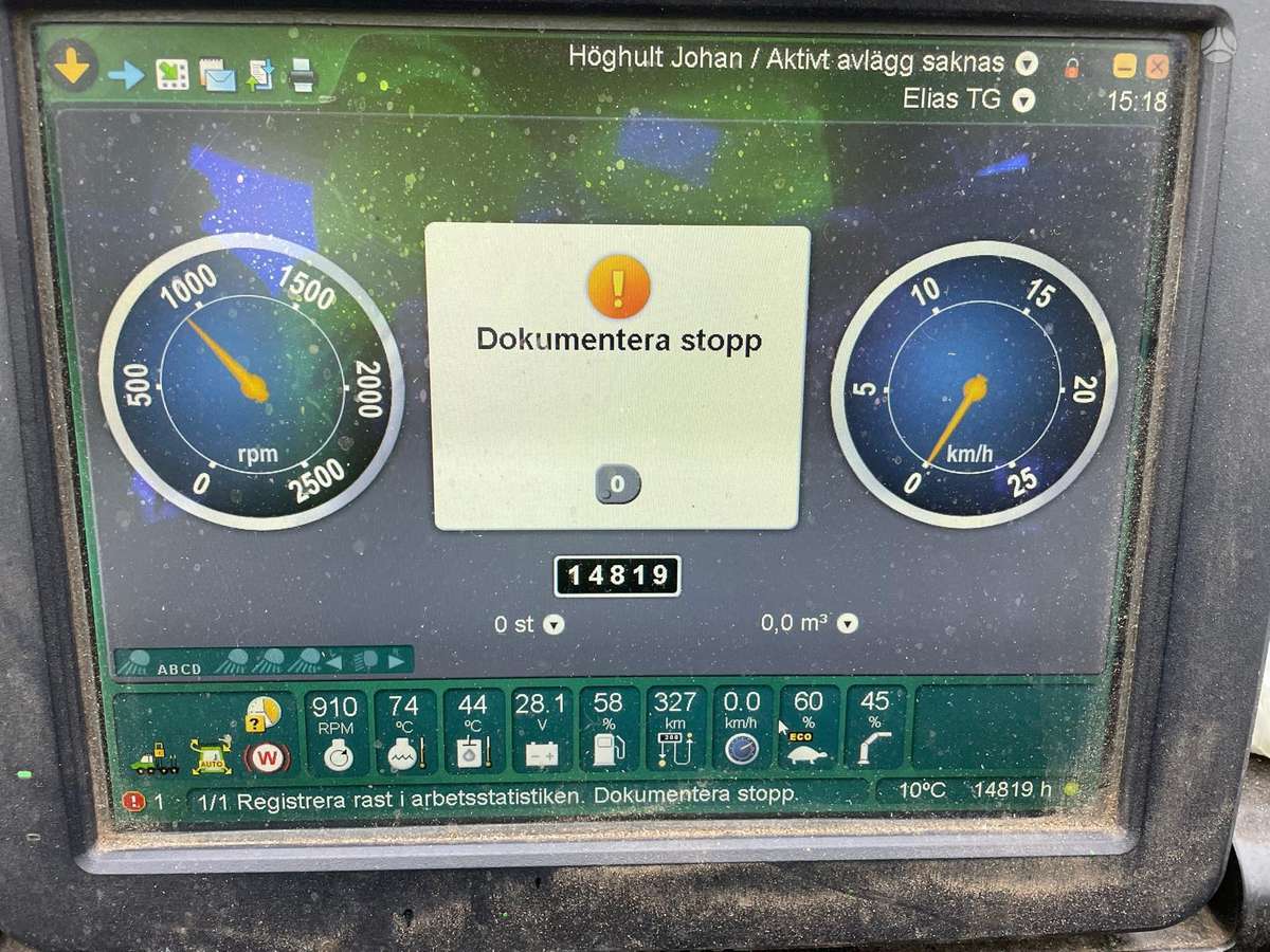 John Deere 1210 E (F578), форвардеры