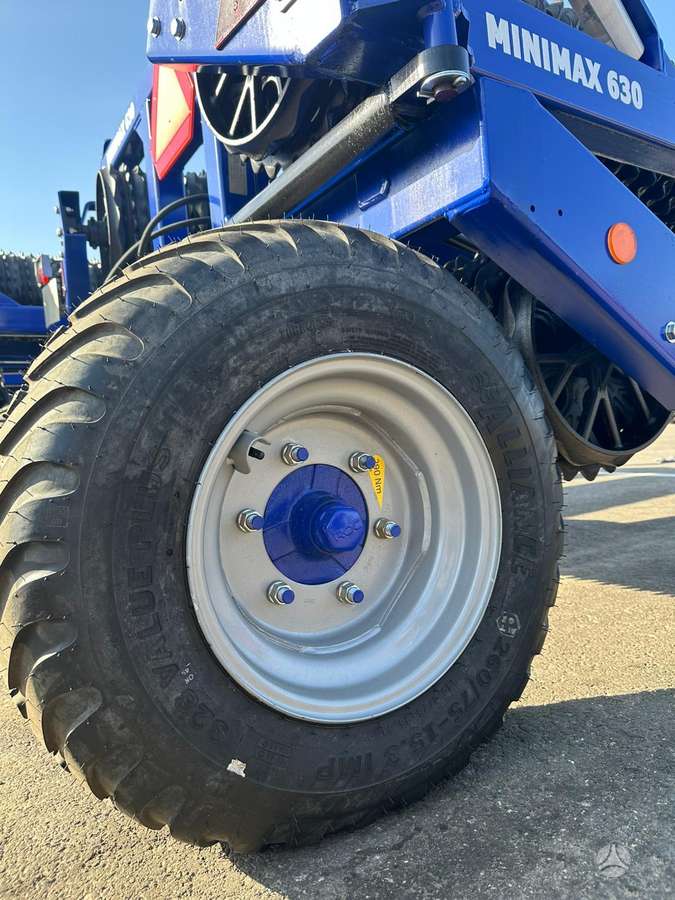 Dalbo MINIMAX 630, dirvos tankinimo, lyginimo volai