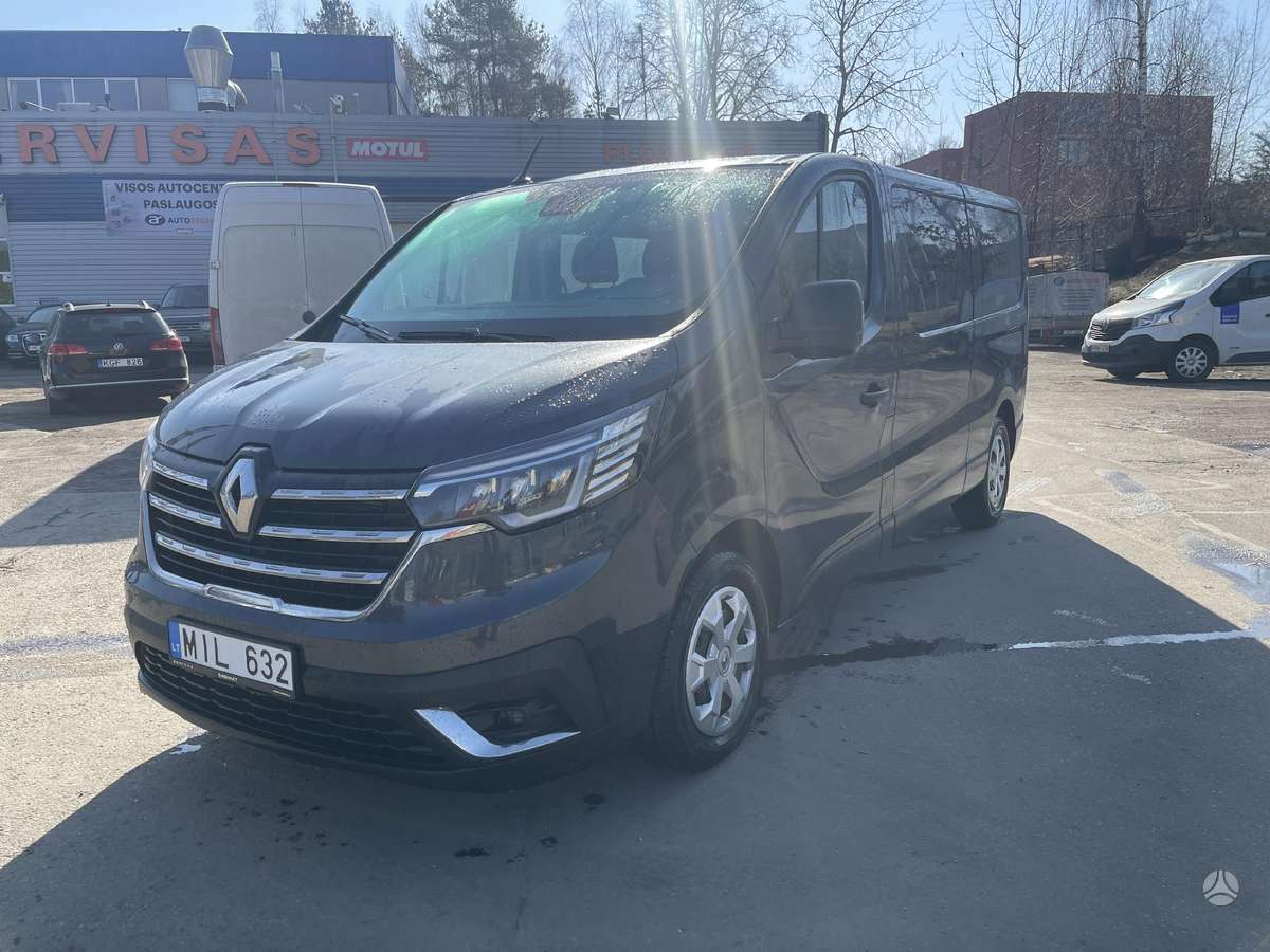 Renault Traffic, пассажирский микроавтобус