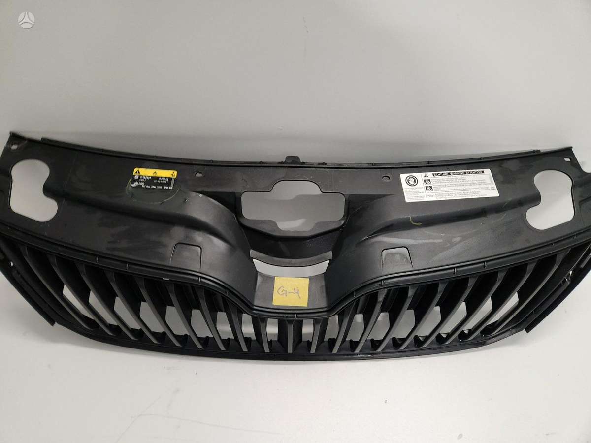 Skoda Rapid, 5JA 853 668, front grill