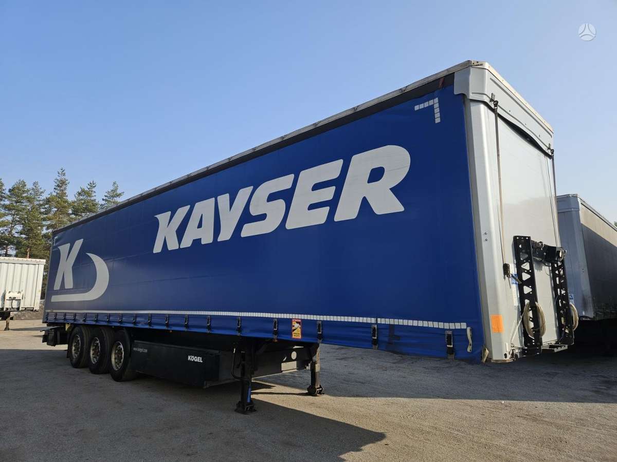 Kögel COIL MULDE, curtain / tarpaulin