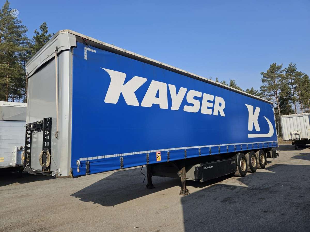 Kögel COIL MULDE, curtain / tarpaulin