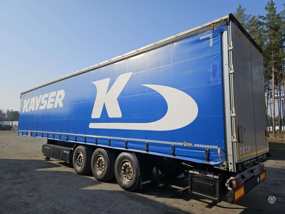 Kögel COIL MULDE, curtain / tarpaulin