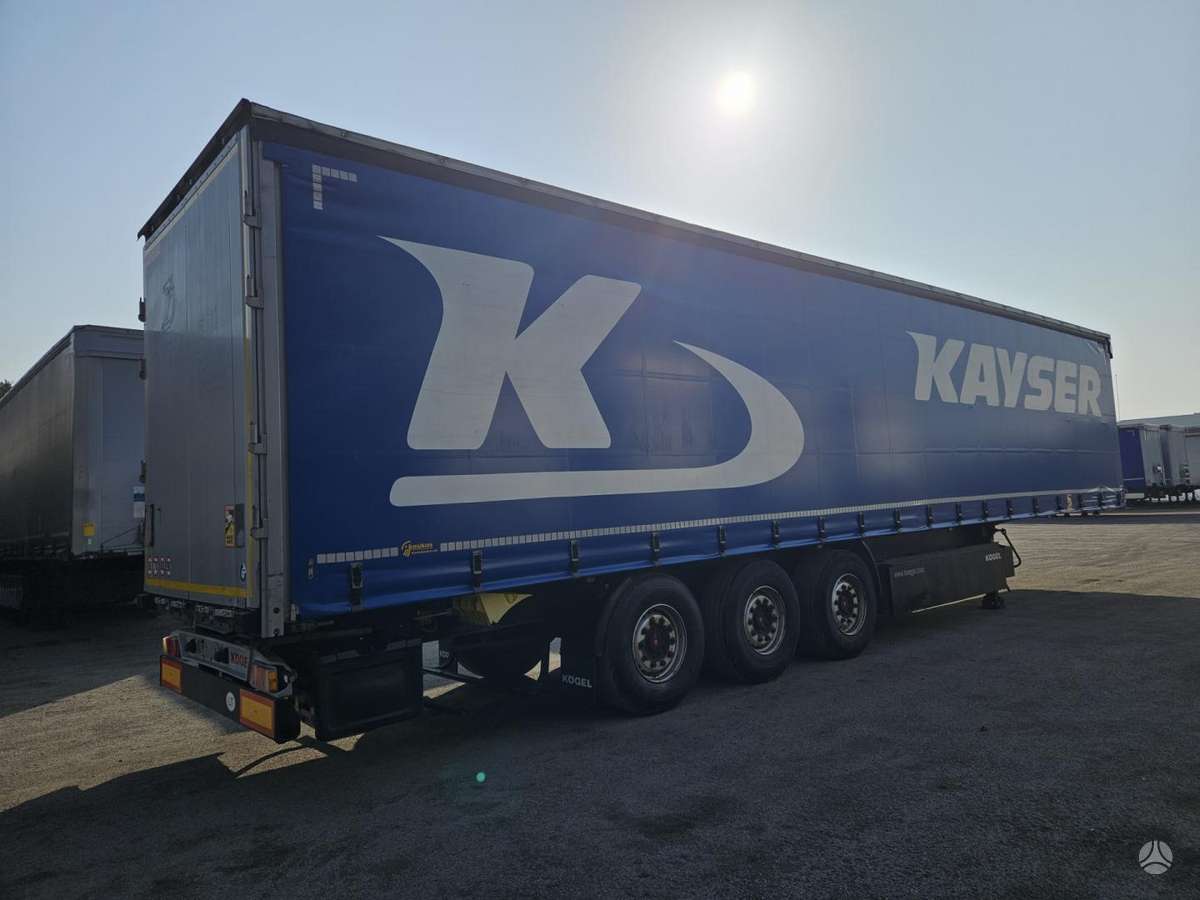 Kögel COIL MULDE, curtain / tarpaulin