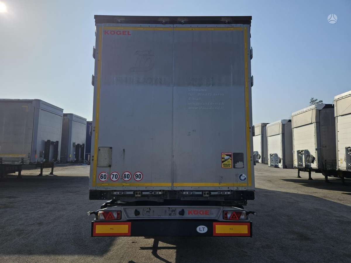Kögel COIL MULDE, curtain / tarpaulin