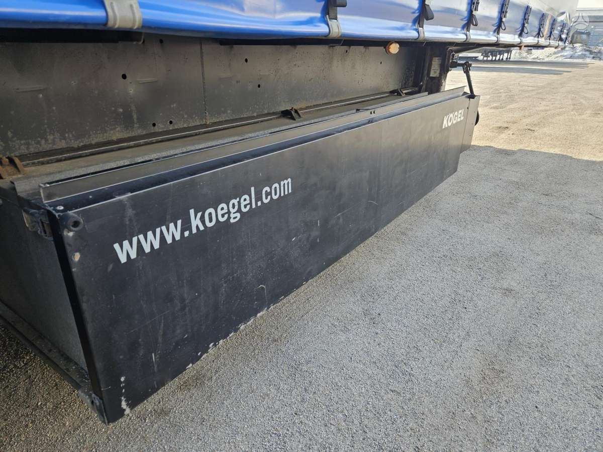 Kögel COIL MULDE, curtain / tarpaulin