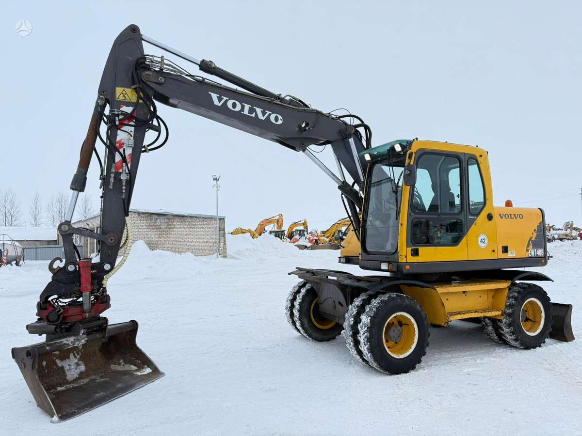 Volvo EW 140 B ROTOTILT + GRAPPLE, excavator