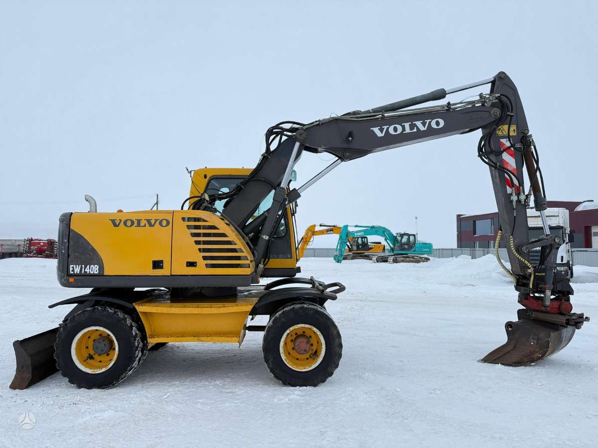 Volvo EW 140 B ROTOTILT + GRAPPLE, excavator
