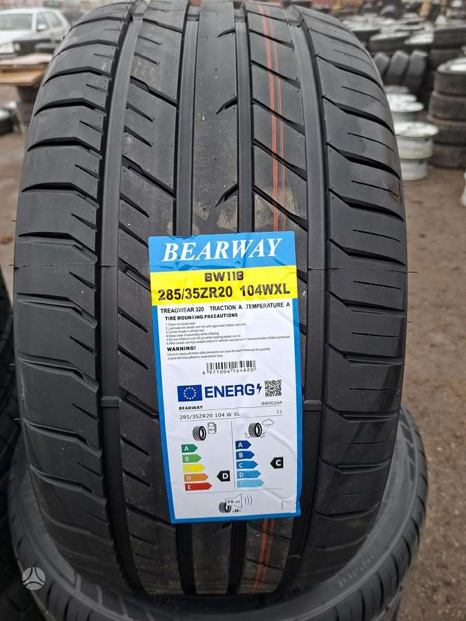 Blacklion R20 285/35, summer 265/35 R20