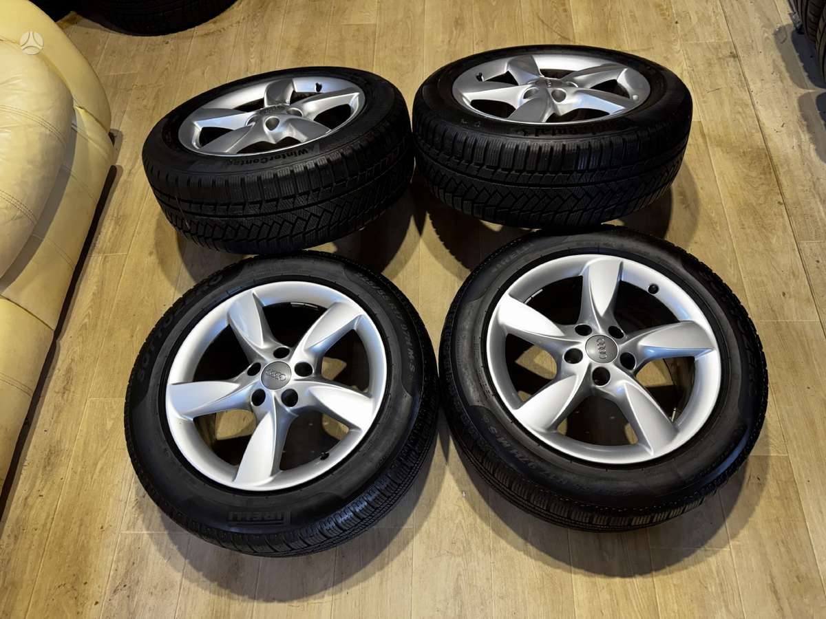 Audi A6 C7 su padangomis, light alloy, R17