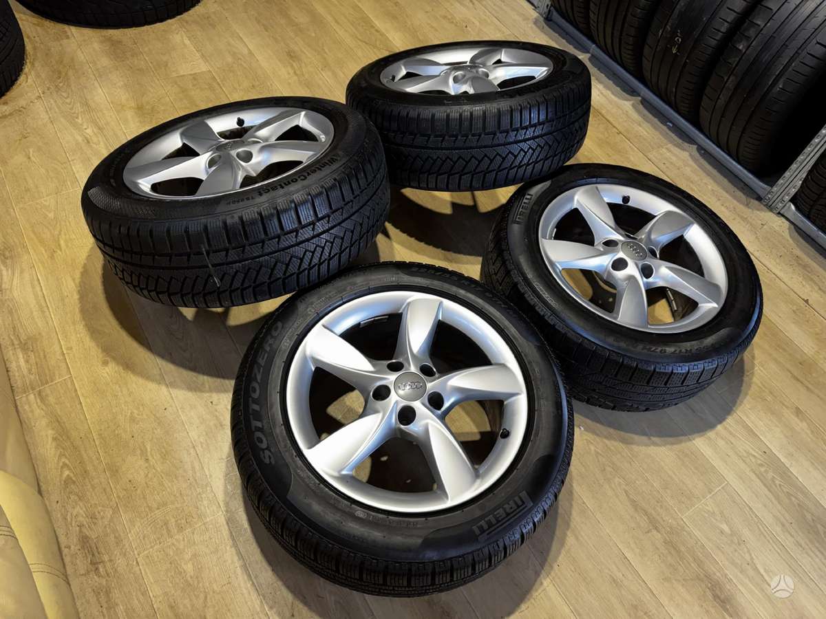 Audi A6 C7 su padangomis, light alloy, R17