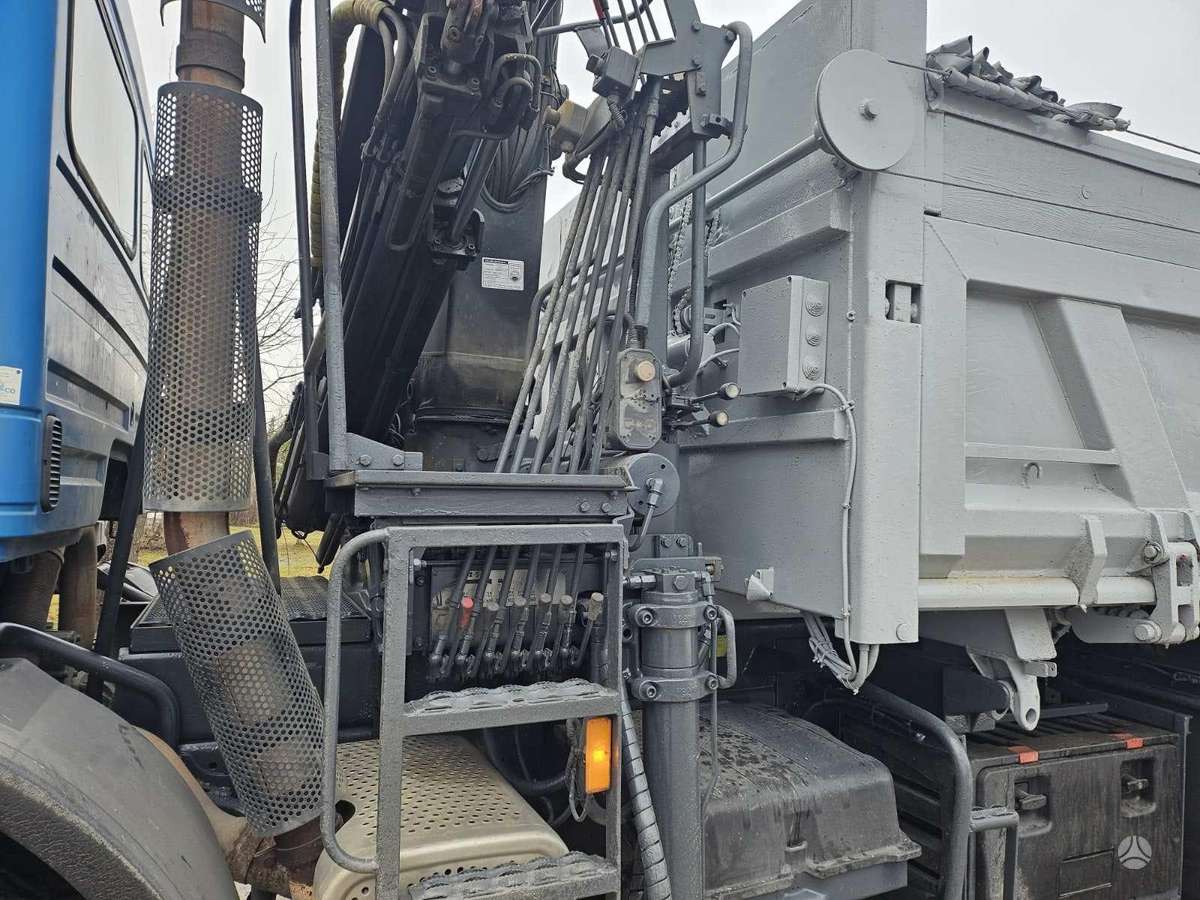 Mercedes-Benz Atego, dumpers with crane