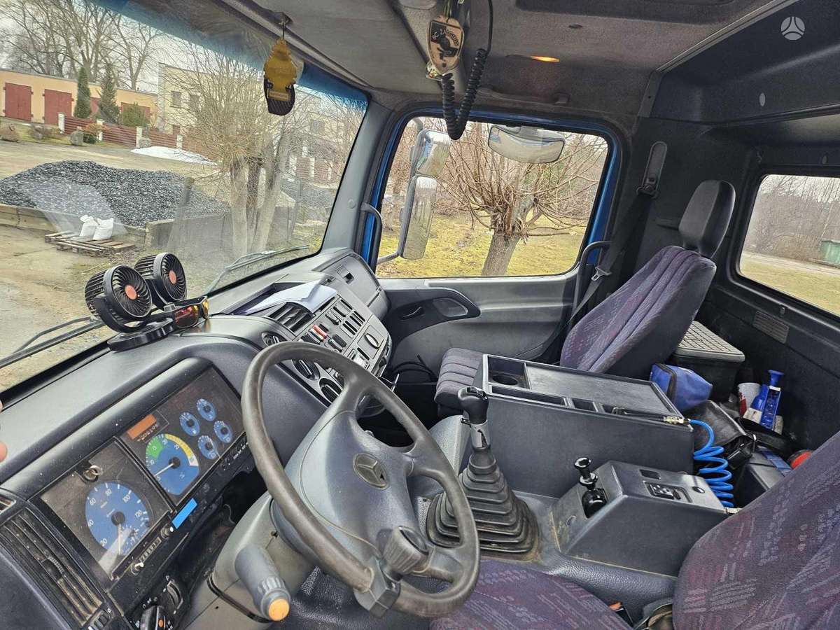 Mercedes-Benz Atego, самосвалы с краном