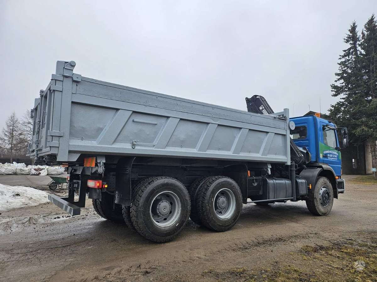 Mercedes-Benz Atego, dumpers with crane