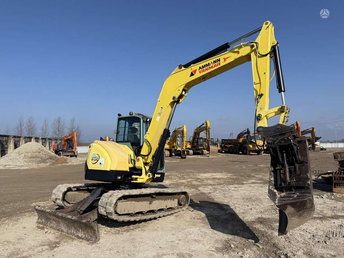 Yanmar VIO 75-A, ekskavatoriai