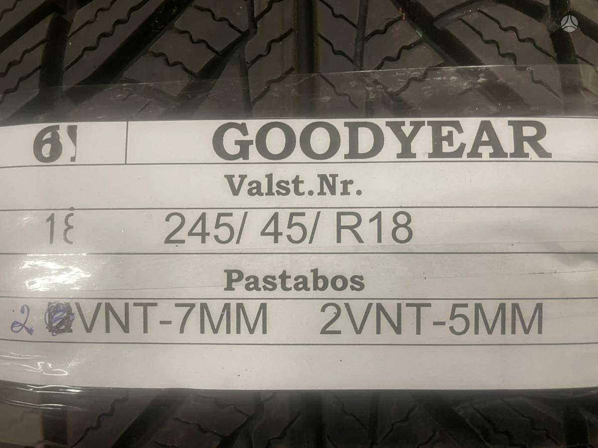 Goodyear, всесезонные 245/45 R18