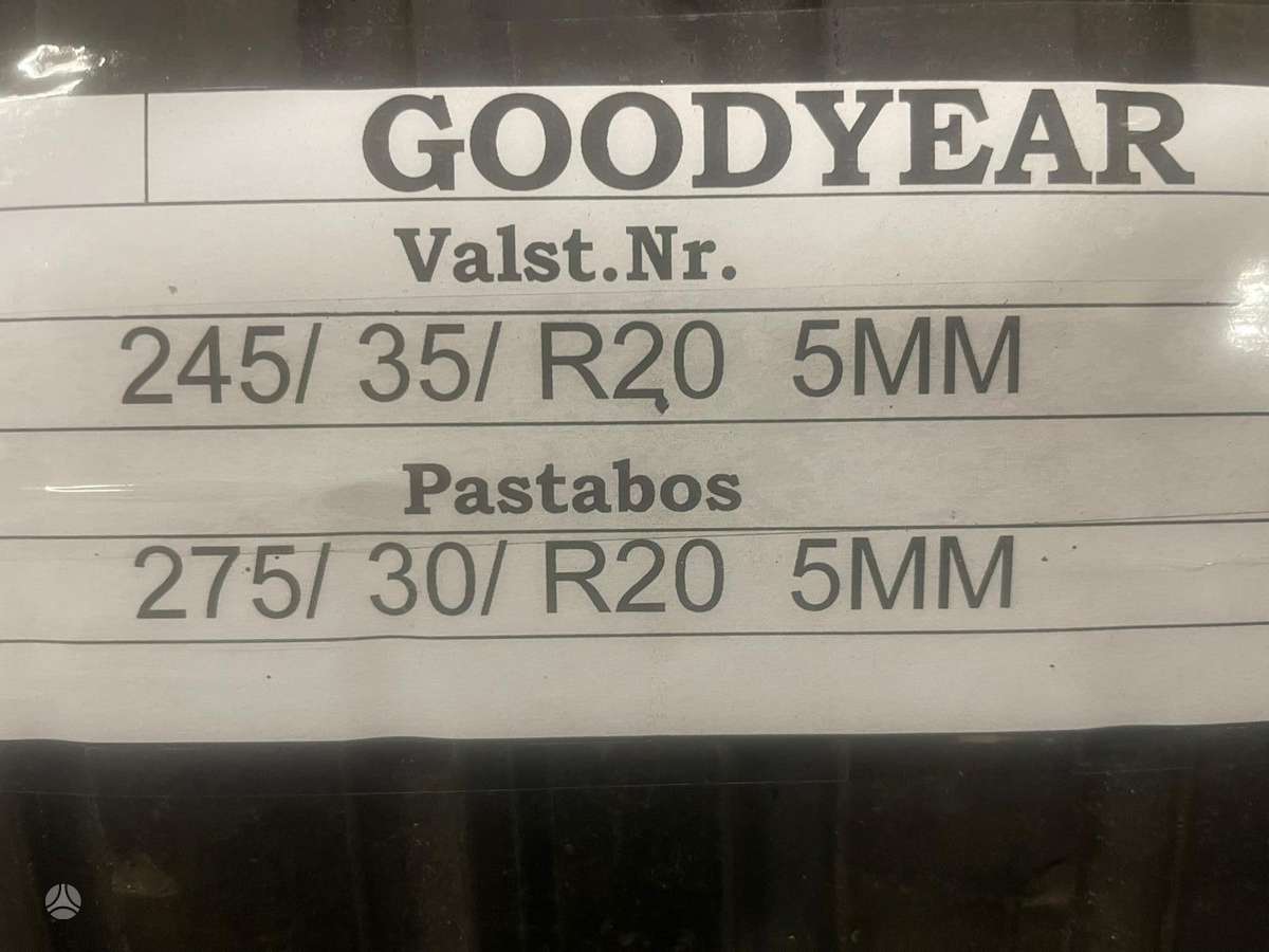 Goodyear Eagle, vasaras 275/30 R20