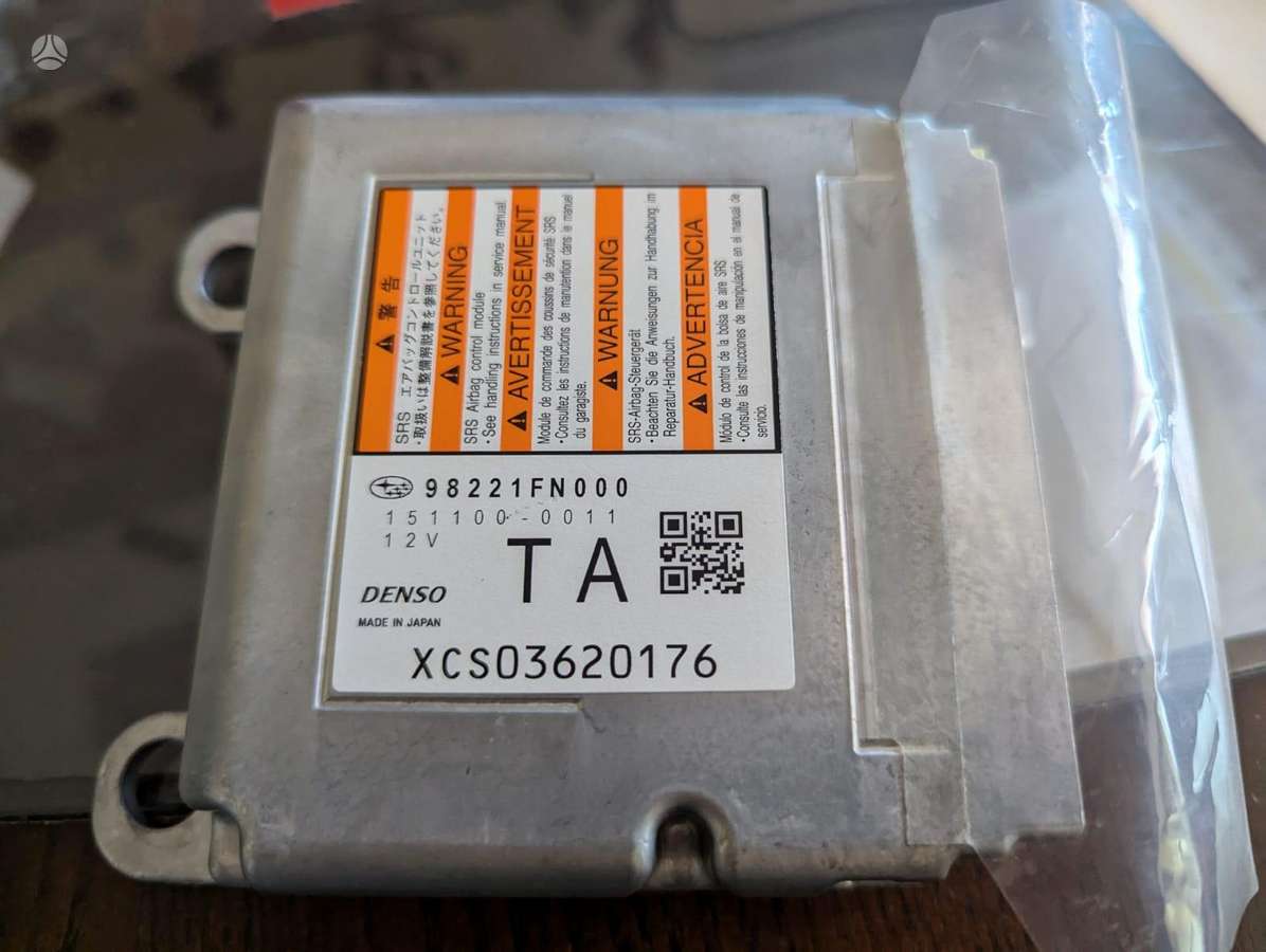 Crash data pašalinimas po avarijos