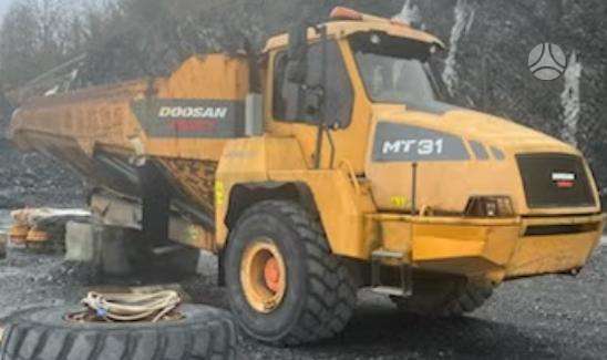 Doosan Moxy MT31 dalimis, самосвалы