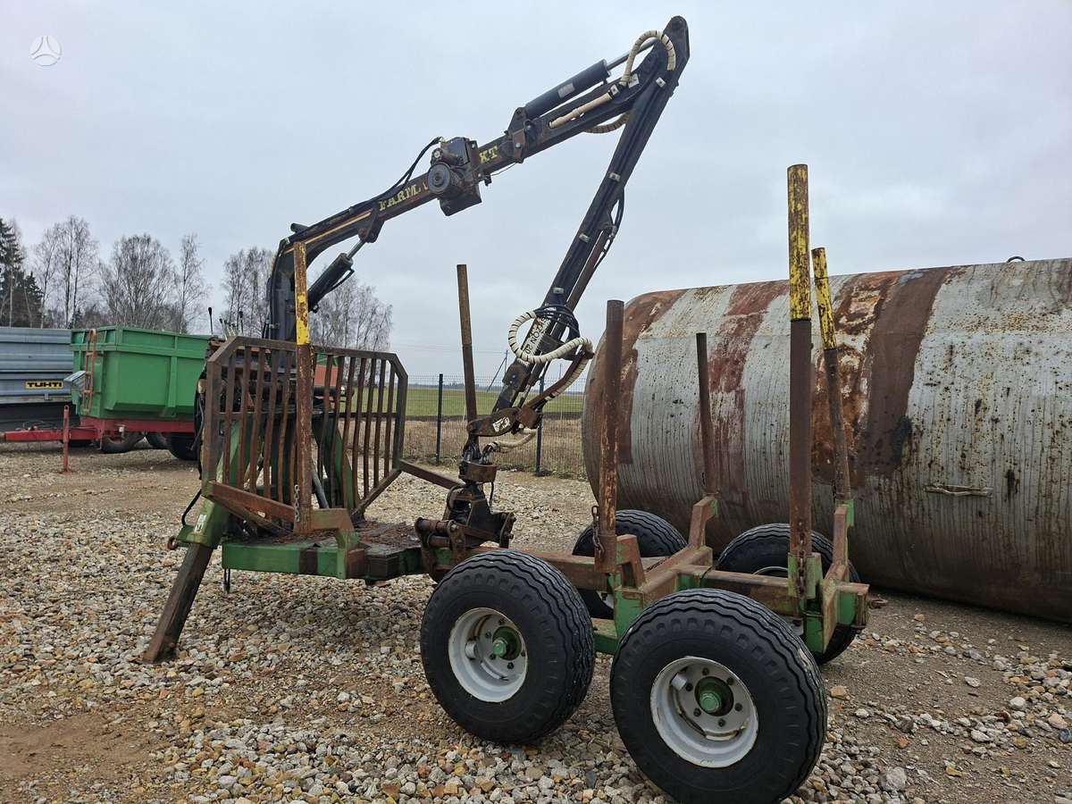 FARMA 6030 EXT, forestry trailers (self-loading)