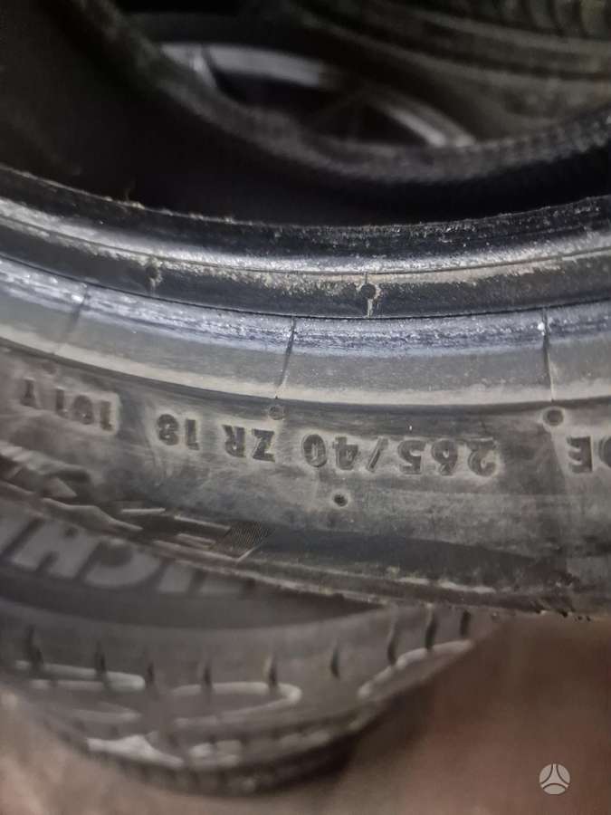 Continental, летние 265/40 R18