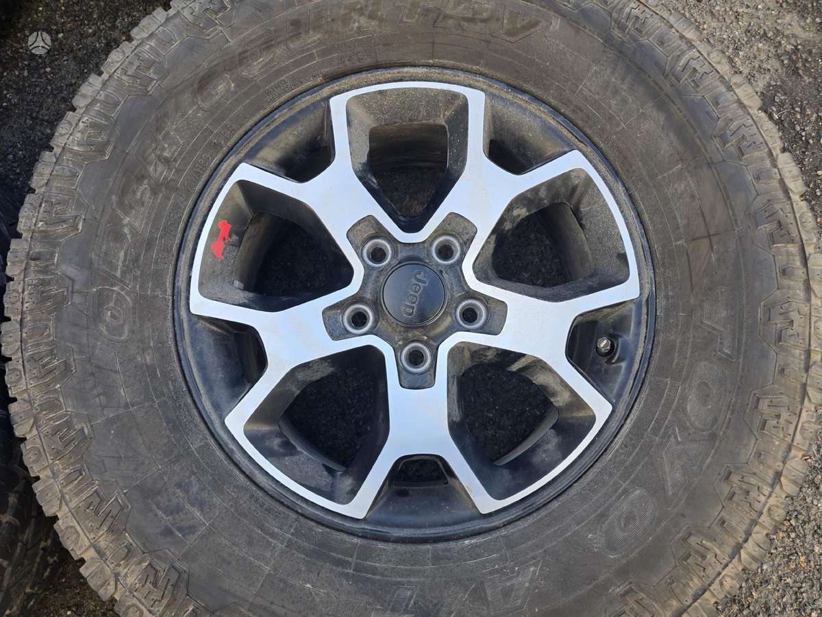 Jeep Wrangler, light alloy, R17