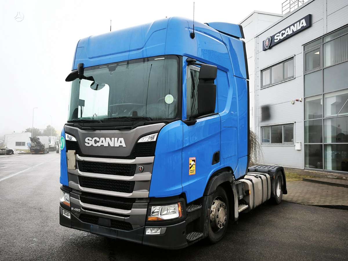 Scania R450 pilnas oras, double sleeper