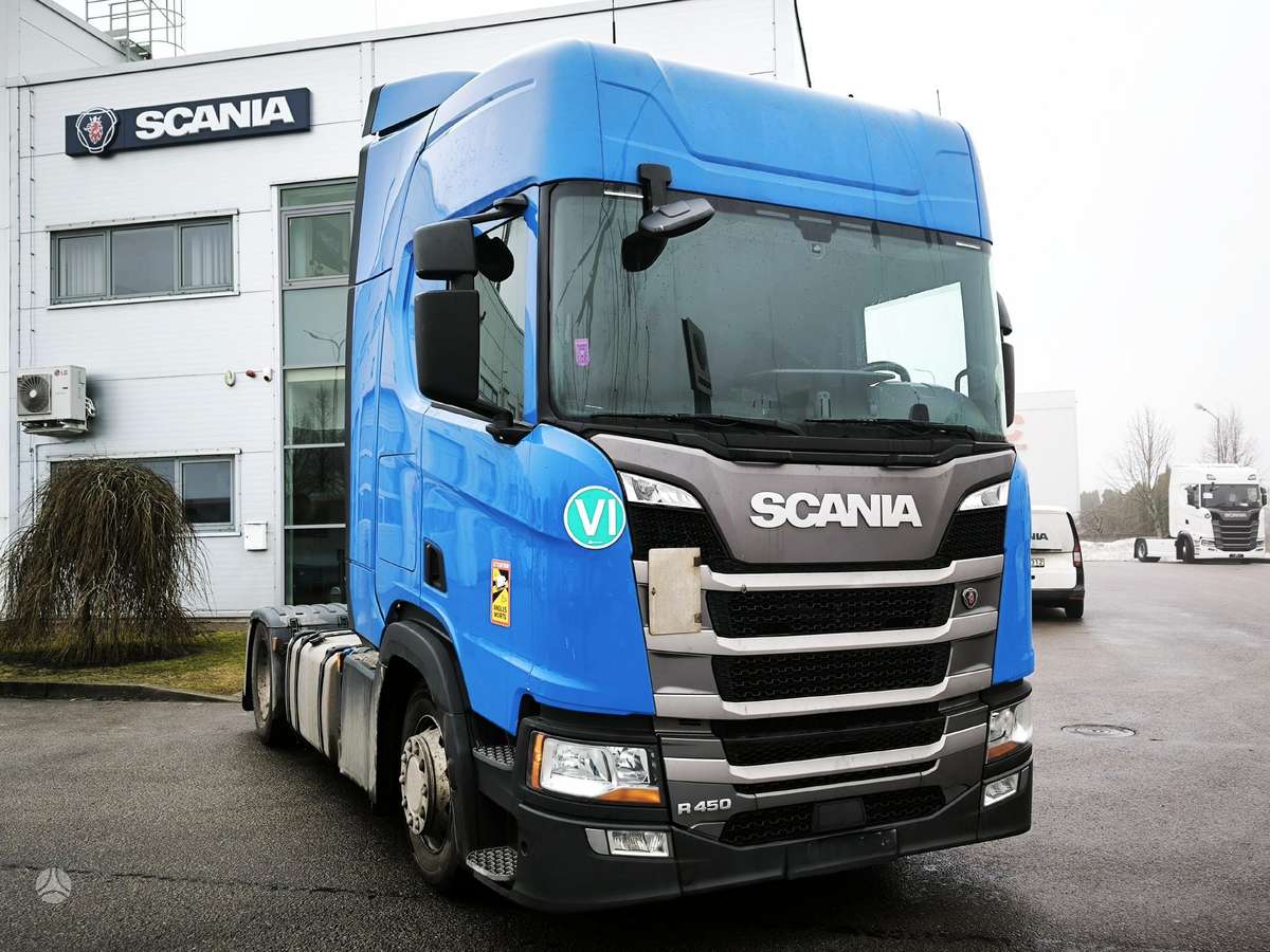 Scania R450 pilnas oras, double sleeper