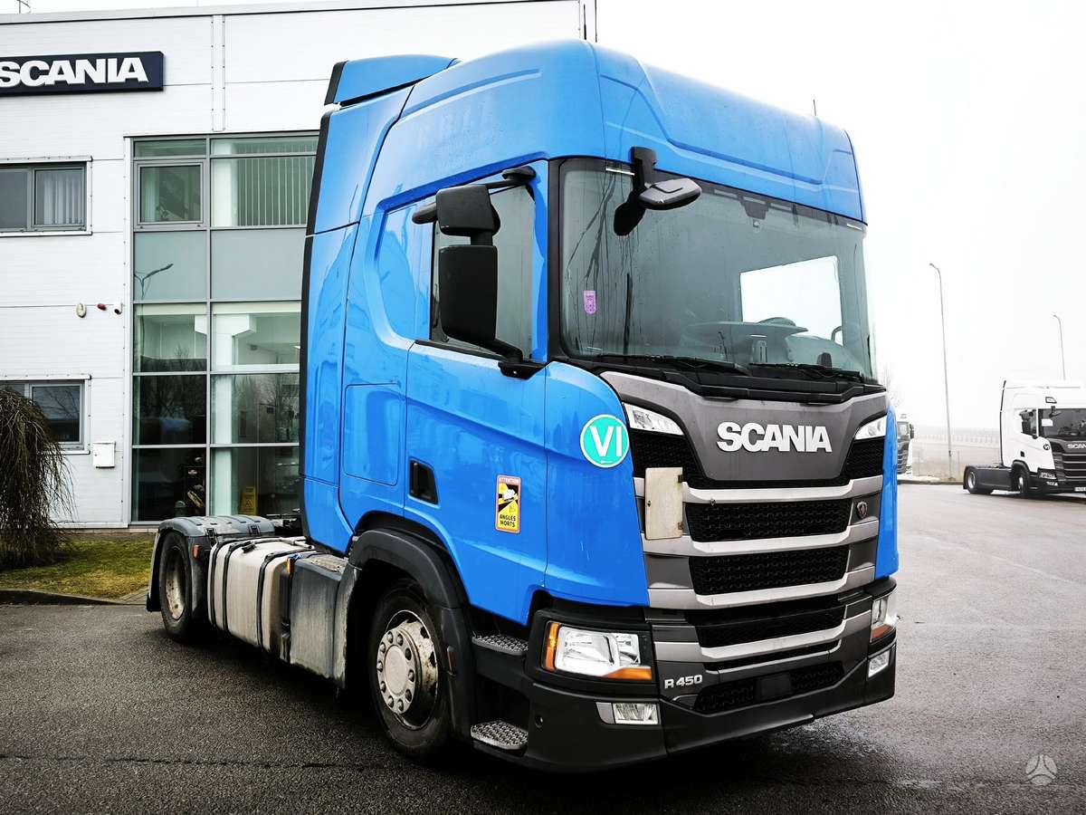 Scania R450 pilnas oras, double sleeper