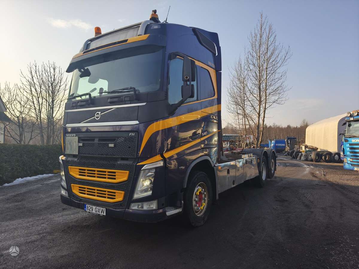 Volvo FH540, шасси