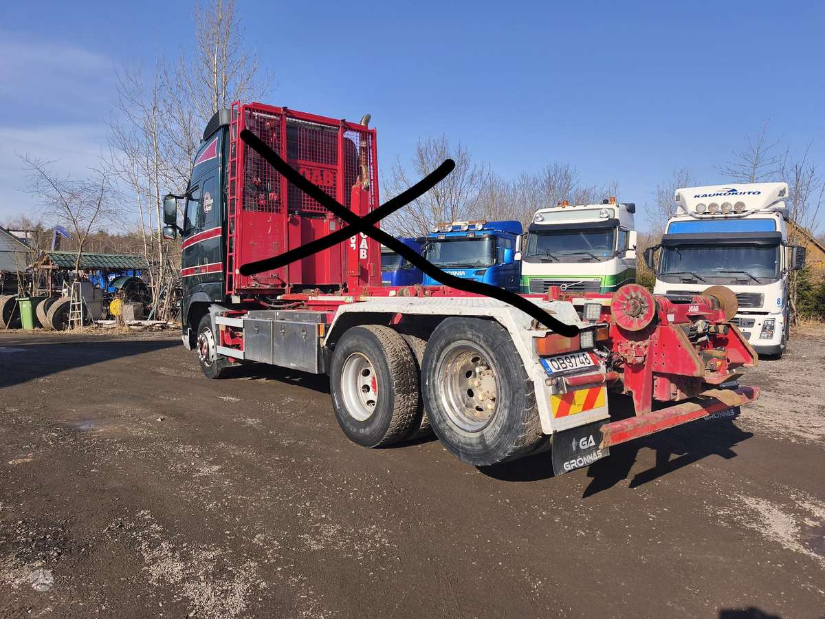 Volvo FH540, шасси