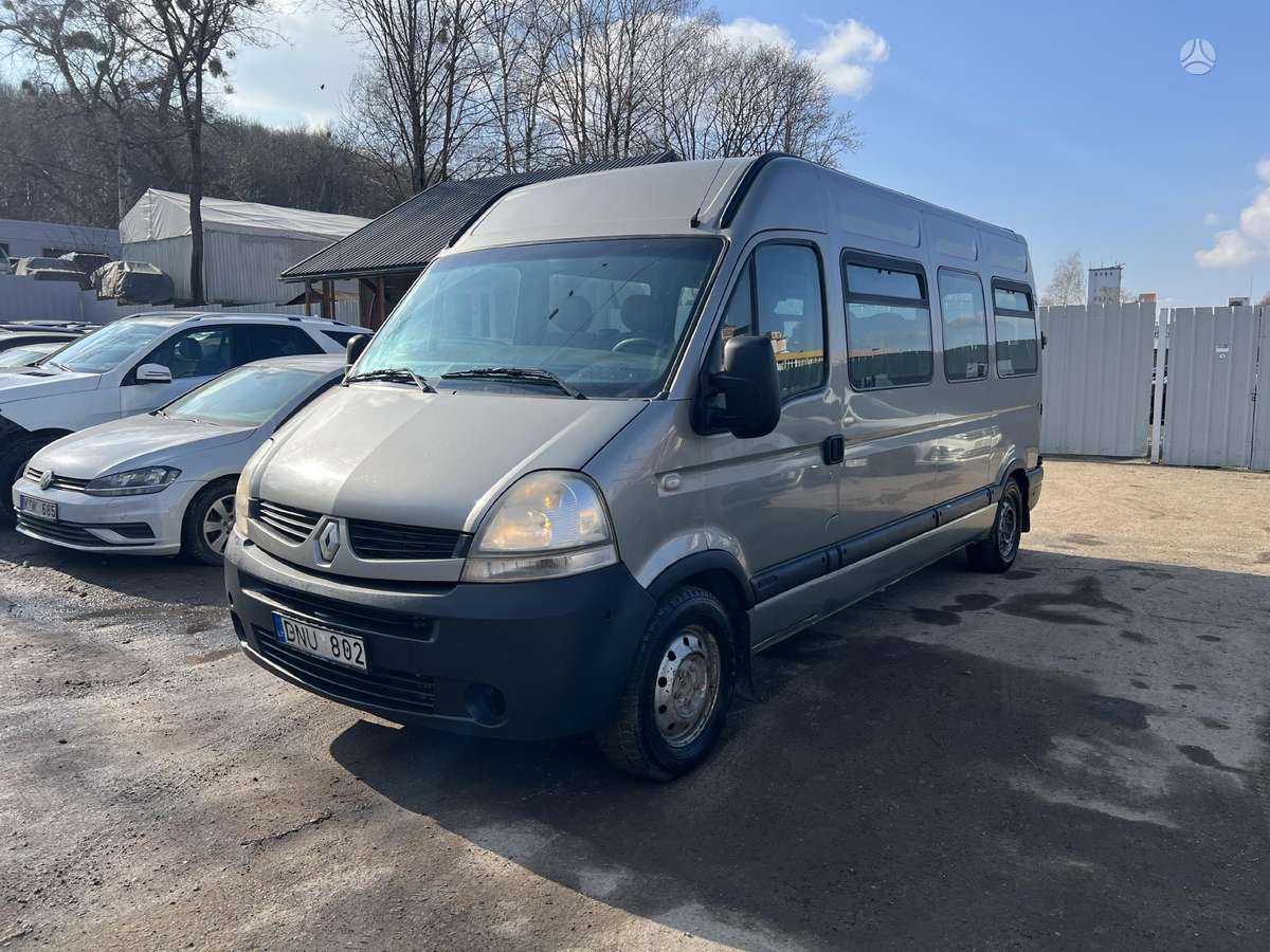 Renault Master, pasažieru mikroautobuss
