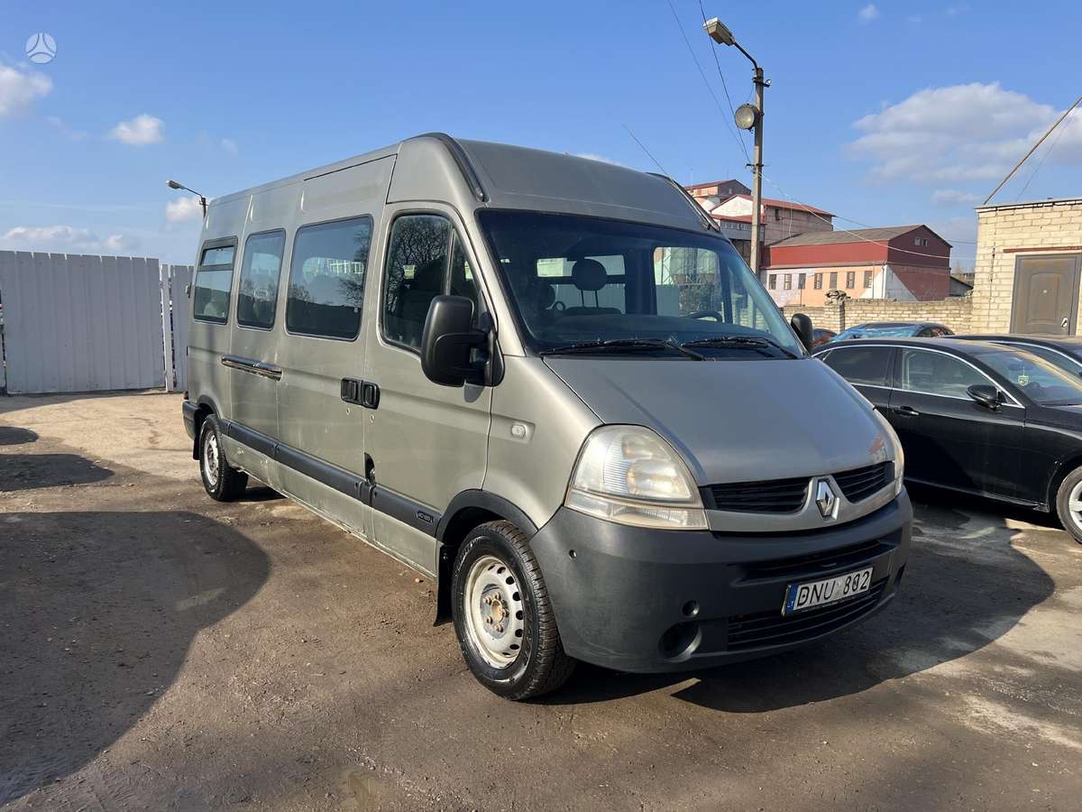 Renault Master, pasažieru mikroautobuss