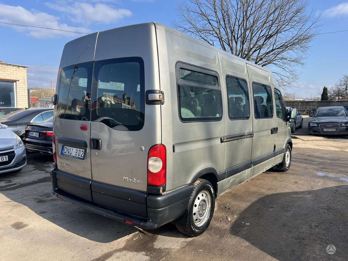 Renault Master, pasažieru mikroautobuss