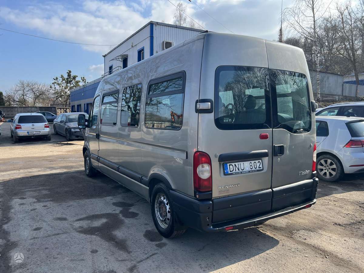 Renault Master, pasažieru mikroautobuss