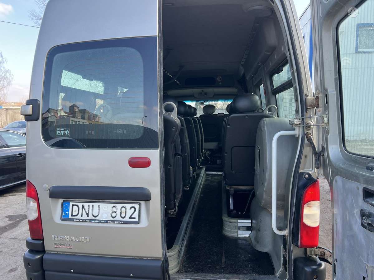 Renault Master, pasažieru mikroautobuss