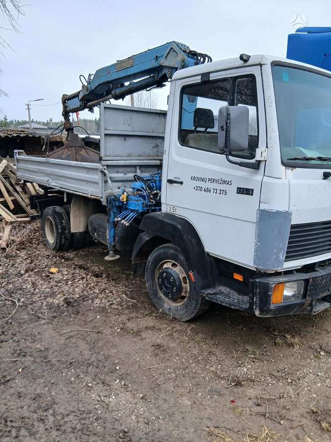 Mercedes-Benz 817, dumpers with crane