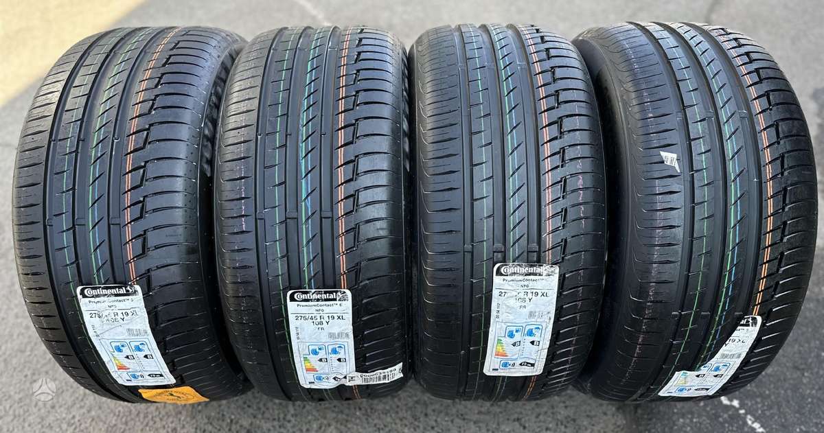 Continental PremiumContact6, летние 275/45 R19
