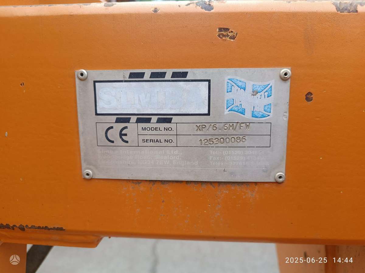 Simba X-Press 6,6, скребки, скрубберы