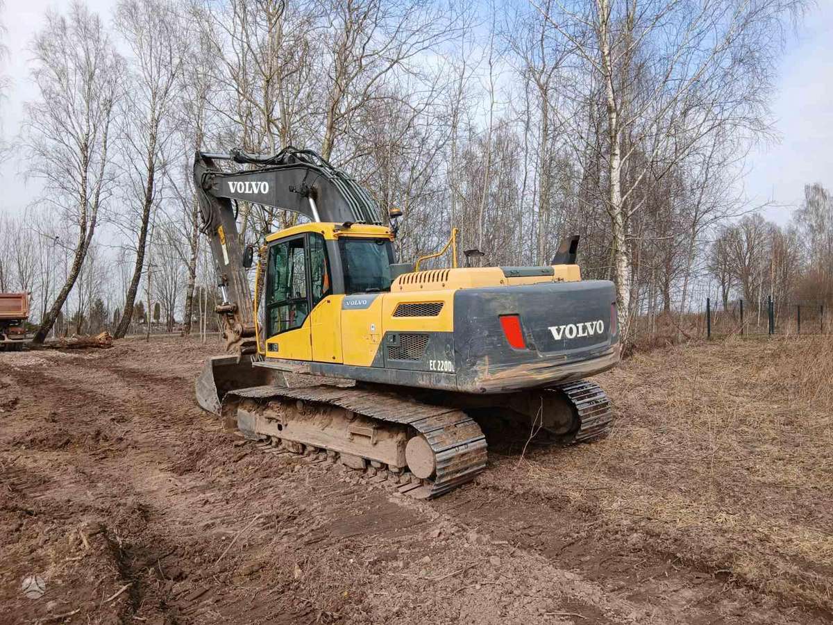 Volvo EC220DL, экскаваторы