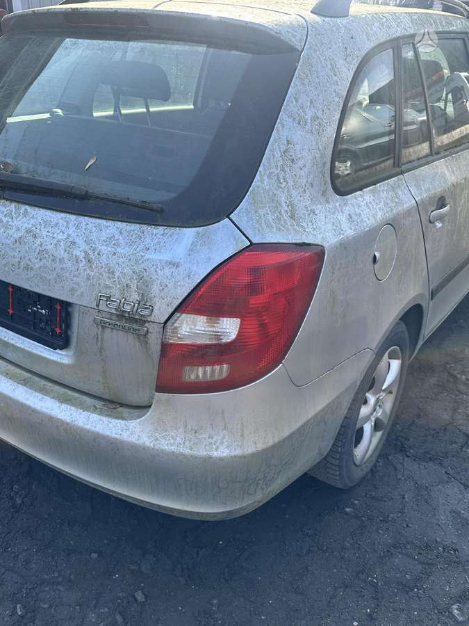 Skoda Fabia dalimis