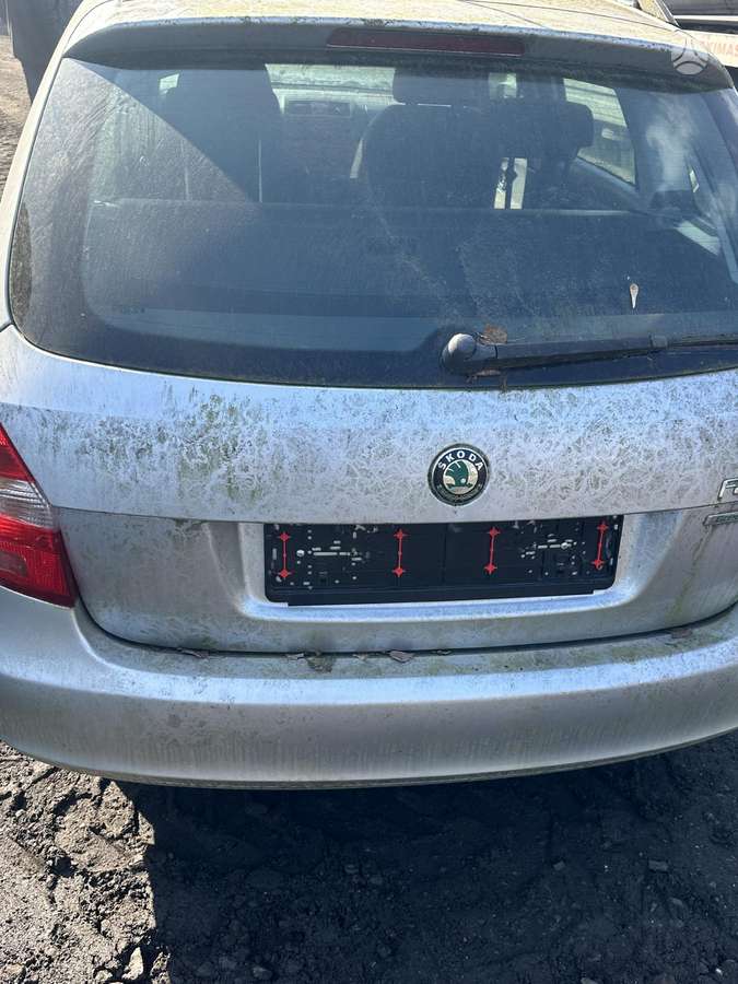 Skoda Fabia dalimis