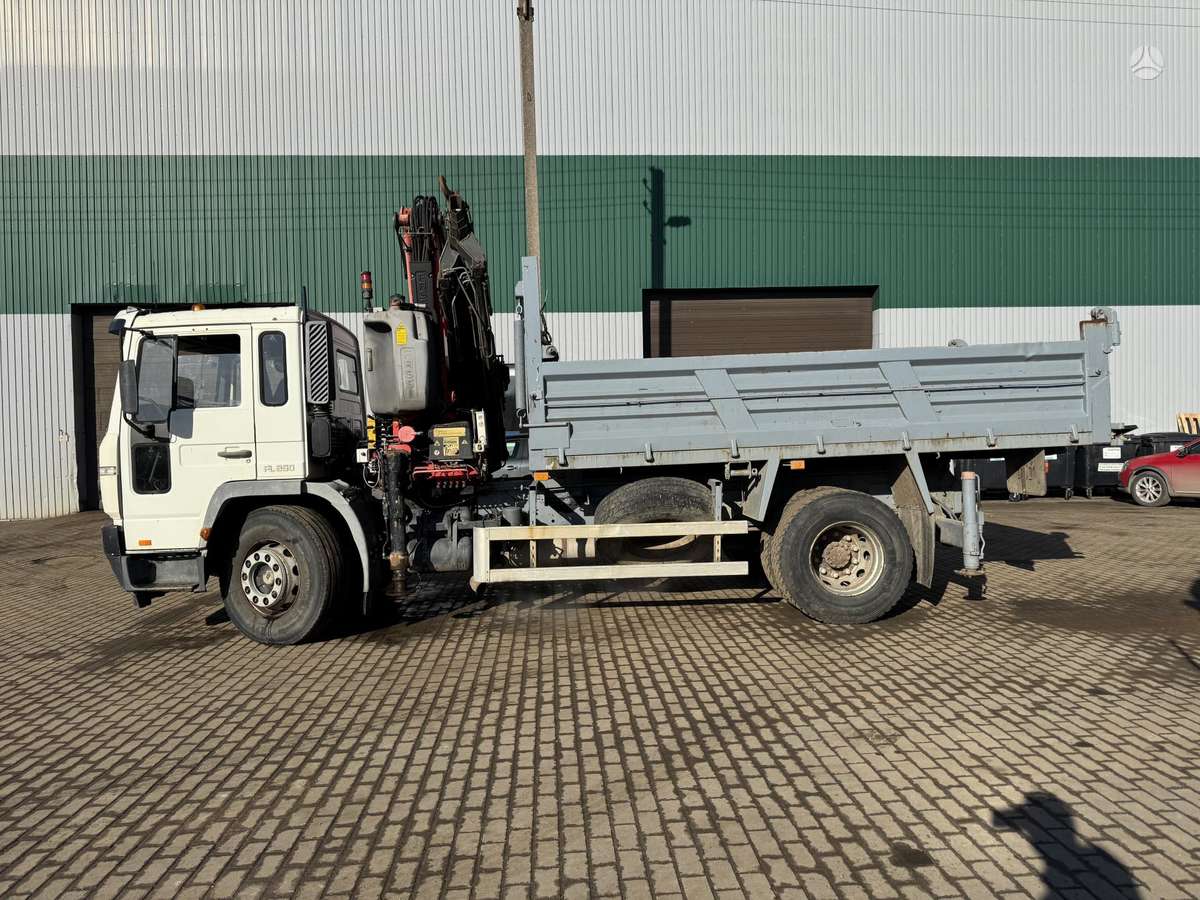 Volvo FL618 + FASSI F235XP REMOTE CONTROL, dumpers with crane
